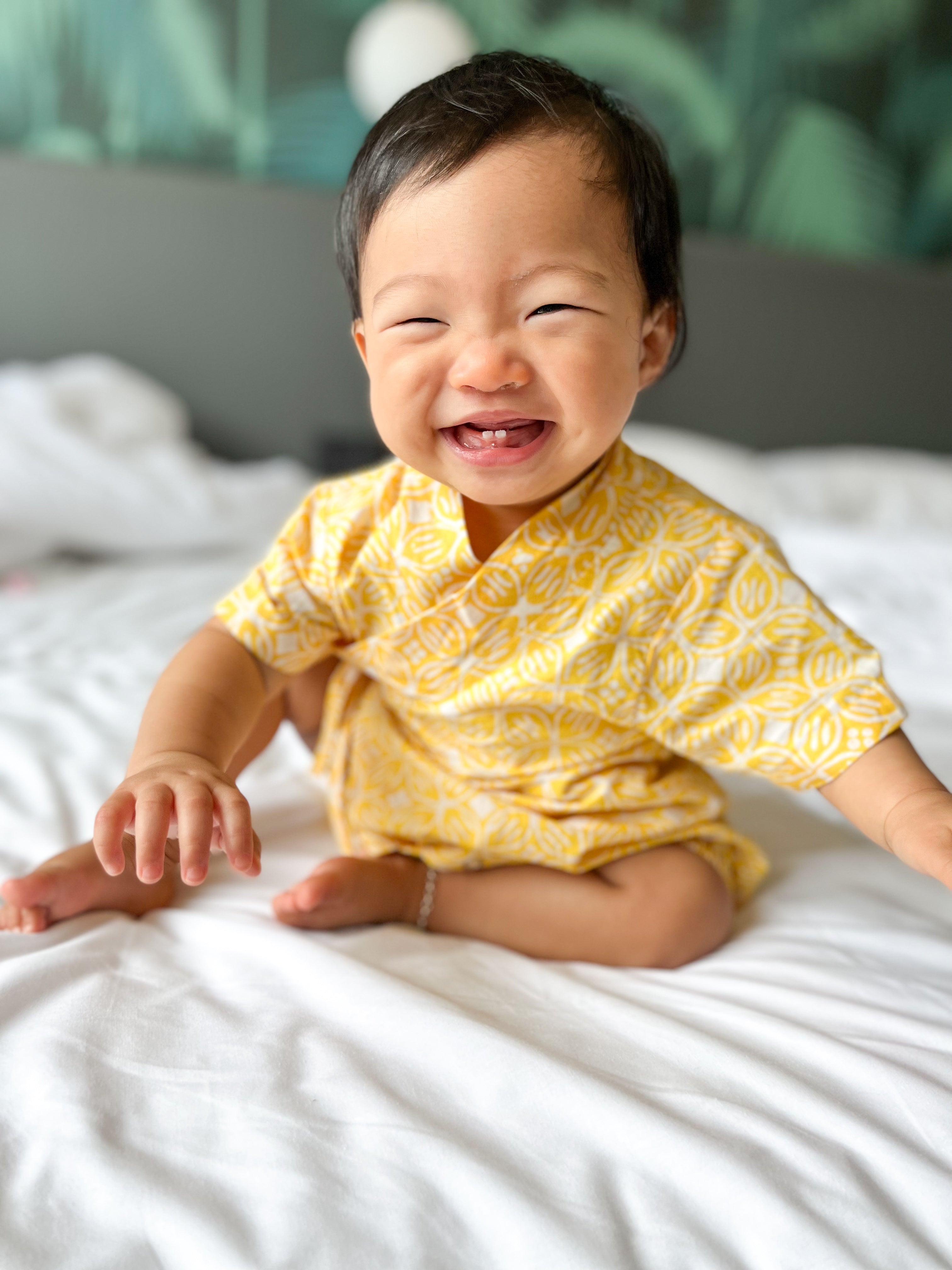 Baby Kimono Romper Unisex