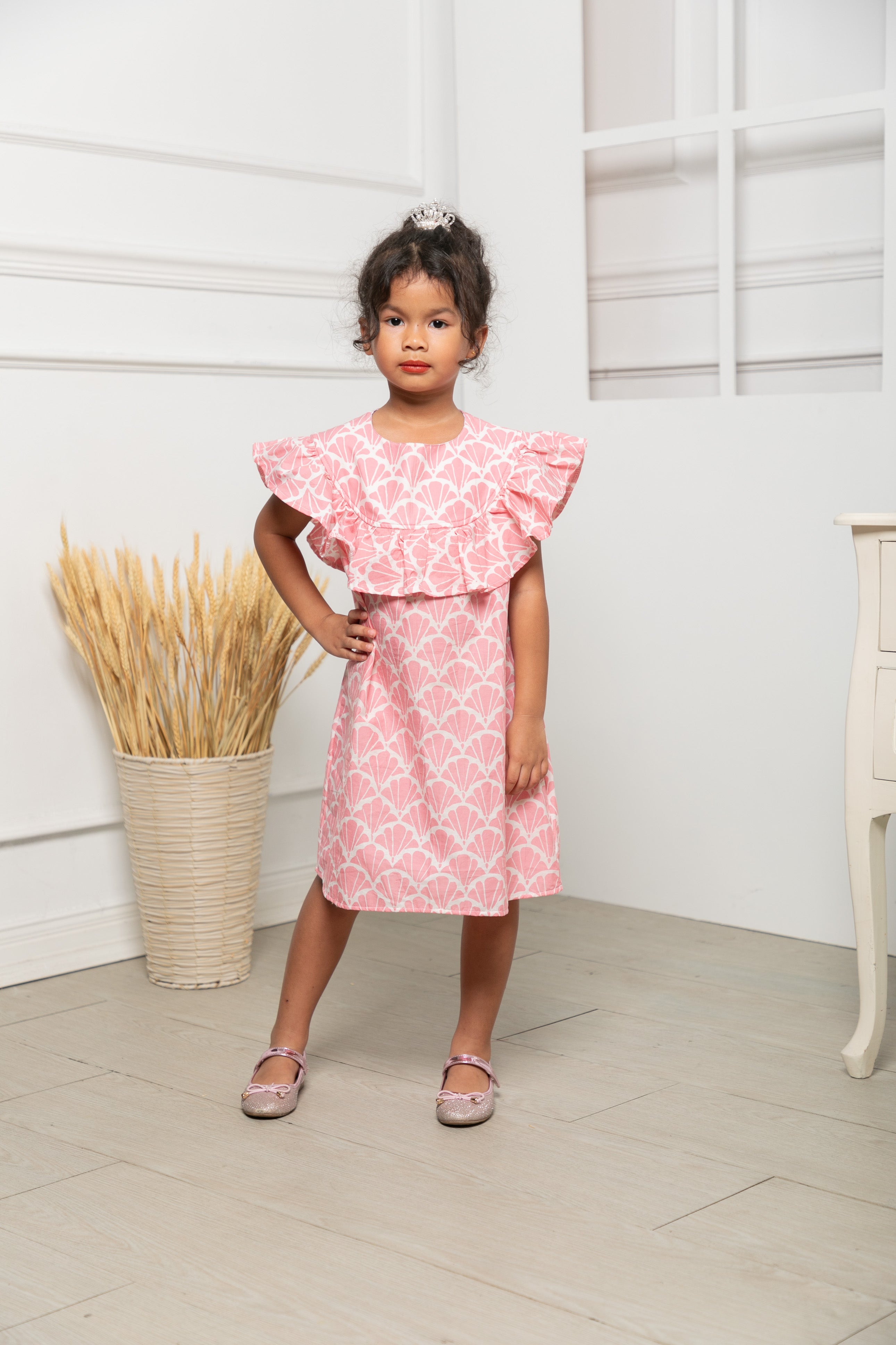 Kids Batik Blossom dress