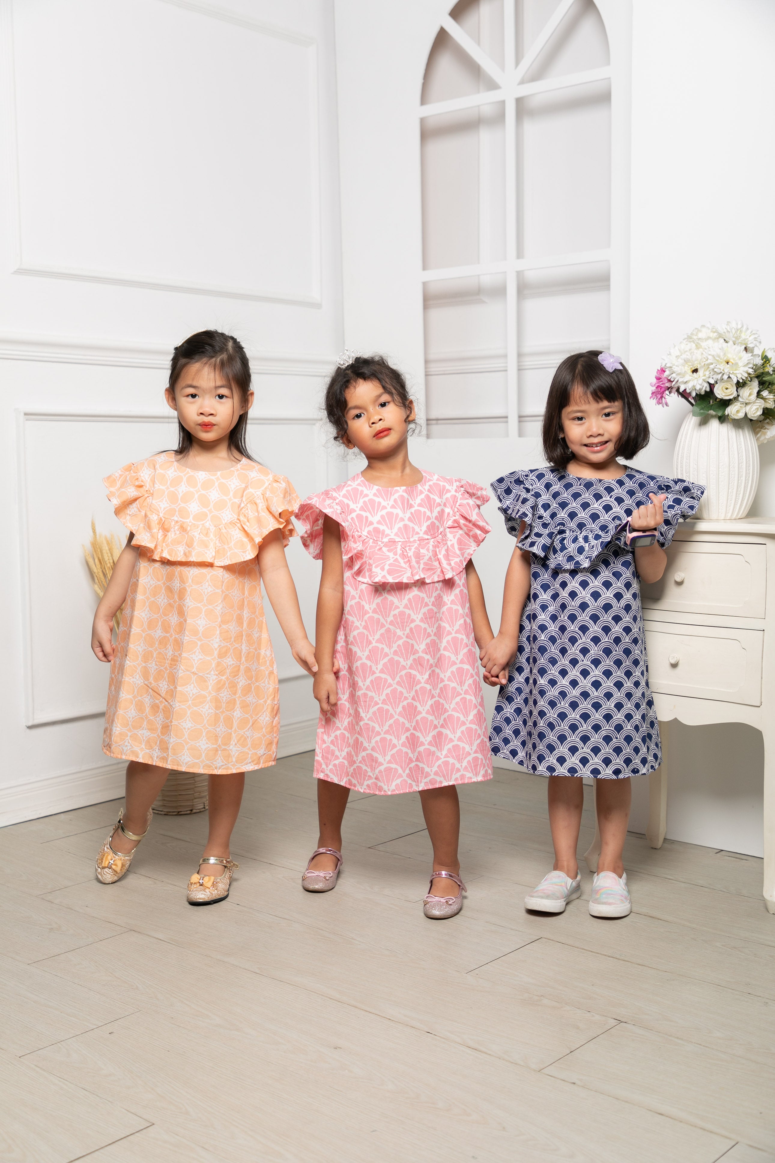 Kids Batik Blossom dress