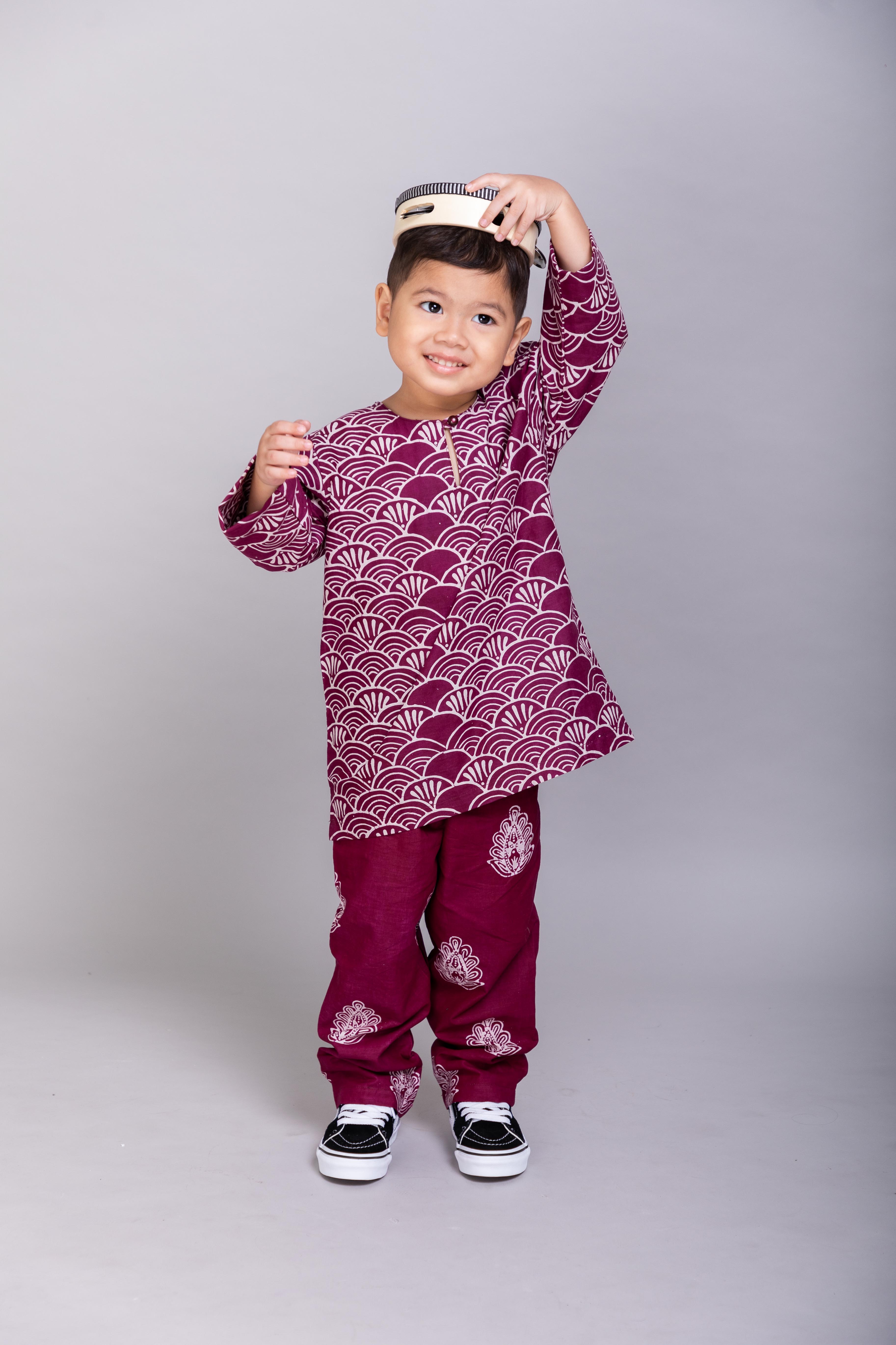 Raya Boy Baju Kurta Melayu Set