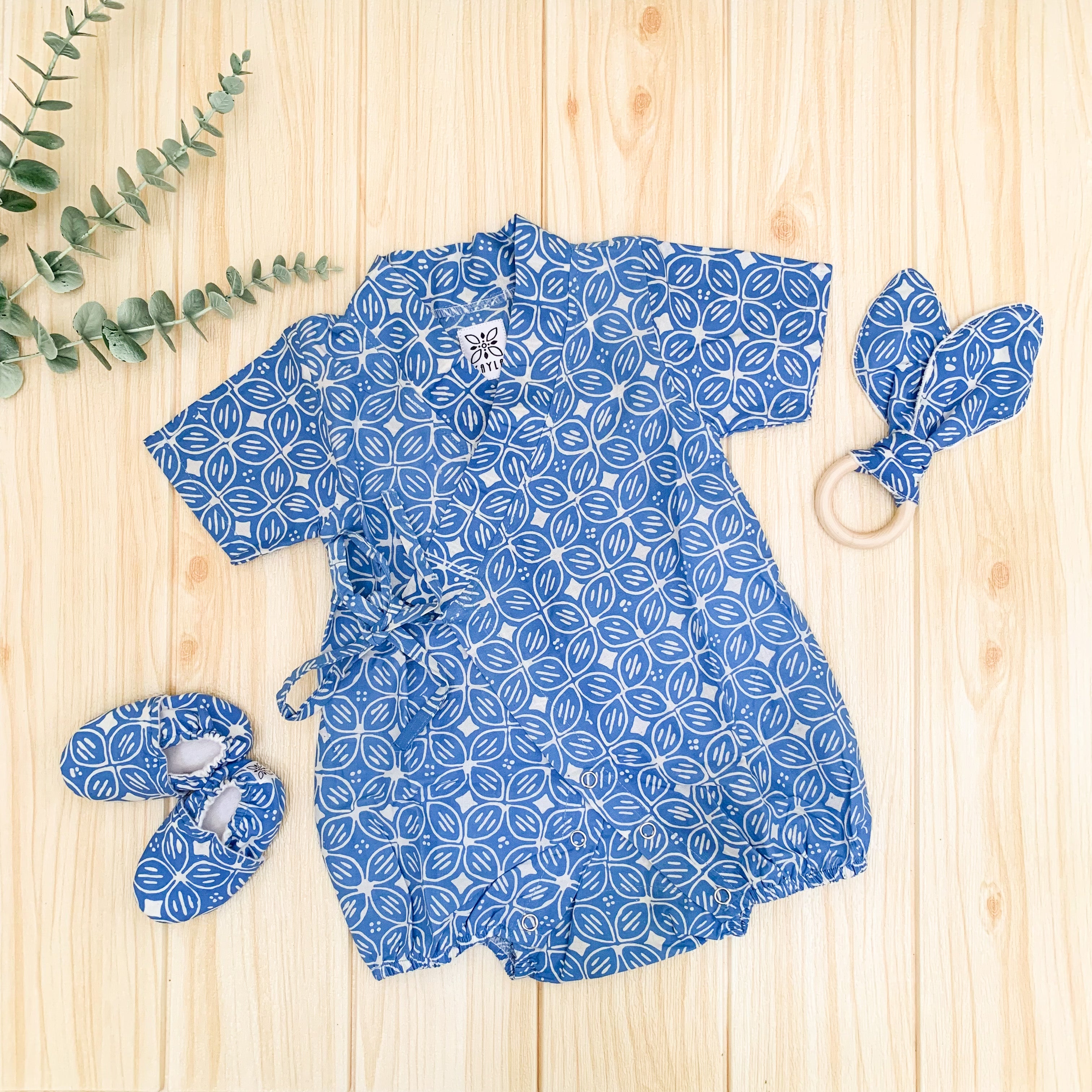 Baby Kimono Romper Unisex