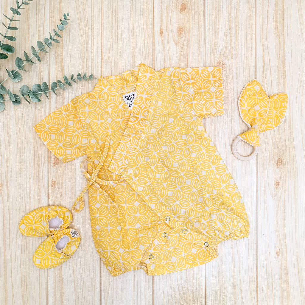 Baby Kimono Romper Unisex