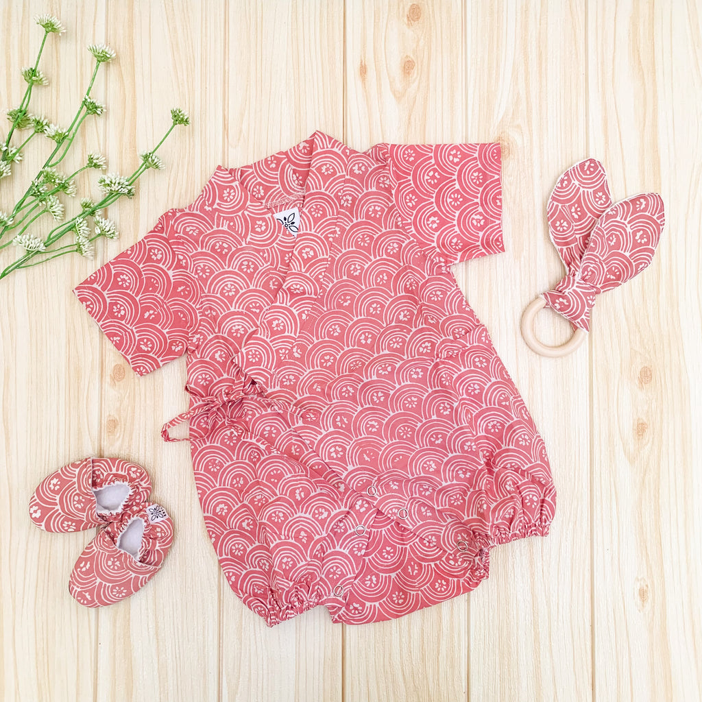 Baby Kimono Romper Unisex