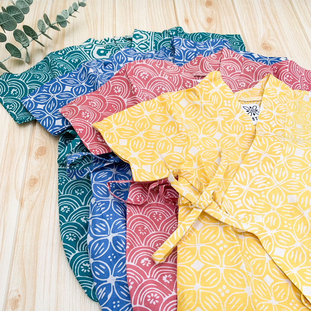 Baby Kimono Romper Unisex
