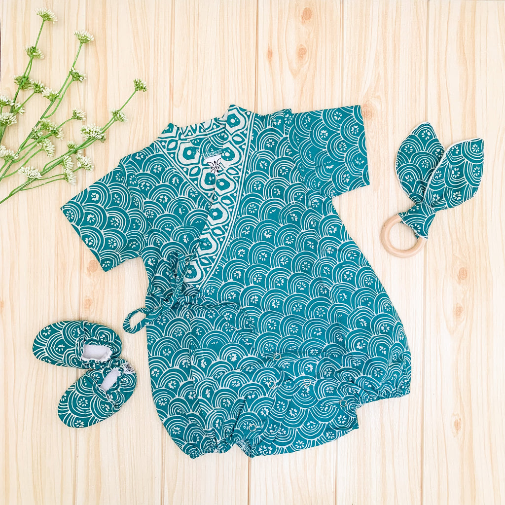Baby Kimono Romper Unisex